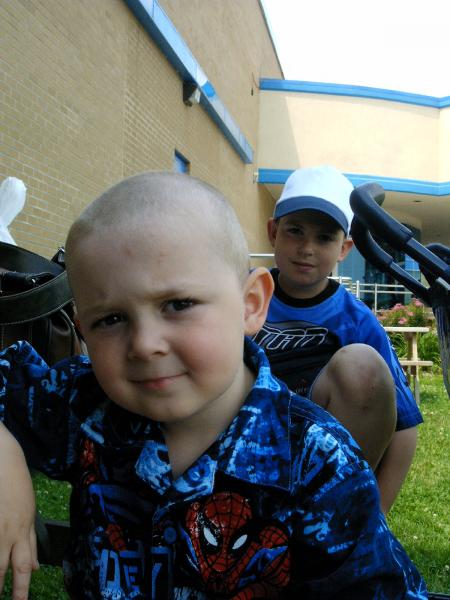 Evan and Zachary